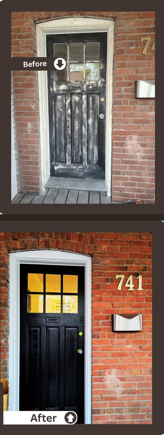 Front door restoration